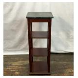 4 TIER GREEN MARBLE TOP PLANT STAND SHELF