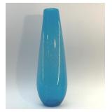 STUDIO ART GLASS BLOWN VASE 15 '