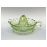 1930's URANIUM GLASS JUICER REAMER