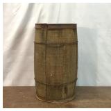ANTIQUE WOODEN NAIL KEG BARREL