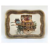 1950S COCA-COLA TIN LITHO SERVING TRAY