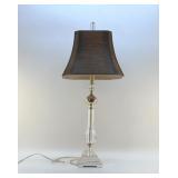 LUCITE LAMP 32"