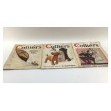 3 COLLIERS MAGAZINES 1934