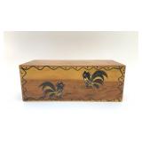 1940S ROOSTERS RECIPE BOX