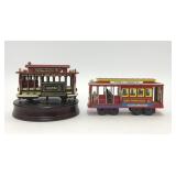 SAN FRANCISCO CABLE CAR RAILWAY MUSIC BOX TIN TOY