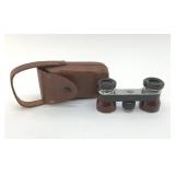 1940's OCCUPIED JAPAN SNAKESKIN OPERA GLASSES
