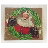 1931 COCA-COLA SANTA DIE CUT DISPLAY