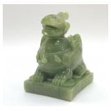 ITALIAN FAUX JADE FOO DOG