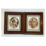VEL MILLER PRAIRIE CHILDREN FRAMED ART PRINTS