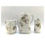 C.1879 LIMOGES 'OLD BLACKBERRY' CHOCOLATE SET
