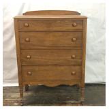 1880-1920 FEDERAL TALL BOY BUREAU