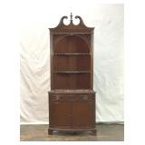 ANTIQUE THOMASVILLE CHAIR CO CORNER CABINET