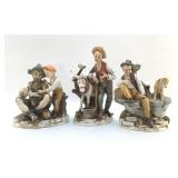 3 NAPCO FIGURINES 10"