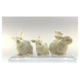 DEPT 56 WHITE RABBITS 4'