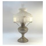 ALADDIN  #11 ANTIQUE OIL LAMP 19"