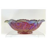 INDIANA GLASS SUNSET CARNIVAL BOWL