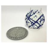 1991 NATIONAL GRANITEWARE SOCIETY ALPHABET PLATES