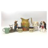 VTG ASSORTED COUNTRY HOME DECOR