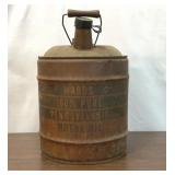 FORDS 100% PURE PENNSYLVANIA MOTOR OIL CAN