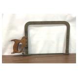 ANTIQUE BUTCHERS HAND SAW