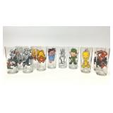 12 1973 PEPSI COLLECTORS LOONEY TUNES GLASSES