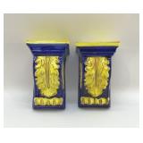 ITALIAN TERRA COTTA WALL BRACKETS