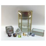 GLASS DISPLAY CABINETS AND 'GEMS'