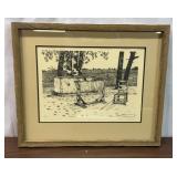 1983 TOBACCO ART PRINT DWIGHT CHANDLER BUNDLE