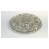 1930S ROUND FLOWER FROG