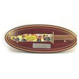 HOPALONG CASSIDY BOWIE KNIFE DISPLAY