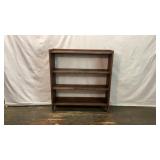 SOLID WOOD 4 SHELF BOOKCASE