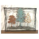 METAL WALL DECOR TREES