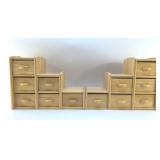 2 WOOD DESK CUBBYï¿½S