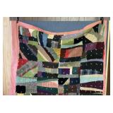 HAND TIED ANTIQUE QUILT