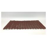 METAL HEARTS DOORMAT BOOT SCRAPER