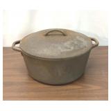LODGE CAST IRON DUTCH OVEN 12'
