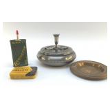 SMOKE STAND ASH TRAY,  SOUTHERN RR, TINS