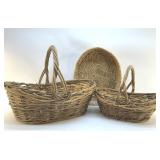 3 LG BASKETS 20'