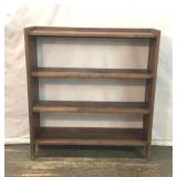 SOLID WOOD 4 SHELF BOOKCASE