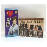 I LOVE LUCY DVD SET, OLD WEST VHS SET