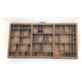 HAMILTON ANTIQUE PRINTERS DRAWER