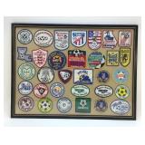 FRAMED SOCCER PATCHES