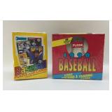 SEALED 1989 DONRUS & 1990 FLEER BASEBALL CARDS
