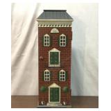 BRICK BUILDING STORAGE CABINET