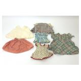 6 PIECES VTG DOLL CLOTHES