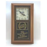 PEPSI COLA QUARTZ CLOCK