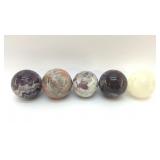 5 2' QUARTZ CRYSTAL SPHERES