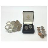 INDIAN HEAD BUFFALO NICKLE BELT BUCKLE CUFF LINKS