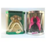 1994, 1998 HOLIDAY BARBIES SEALED