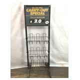 48' vintage Chevron gas station oil holder